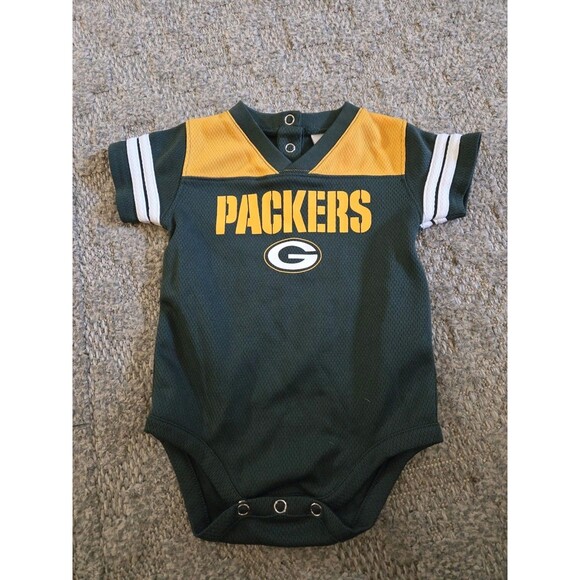 Infant/Baby  PACKERS 3/6 Months Creeper One-Piece  NFL Team Great - Picture 1 of 3